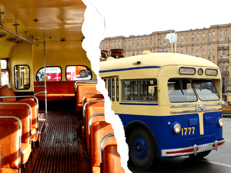 Московский ретро-троллейбус