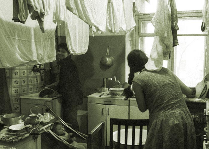 Семейное общежитие времен СССР